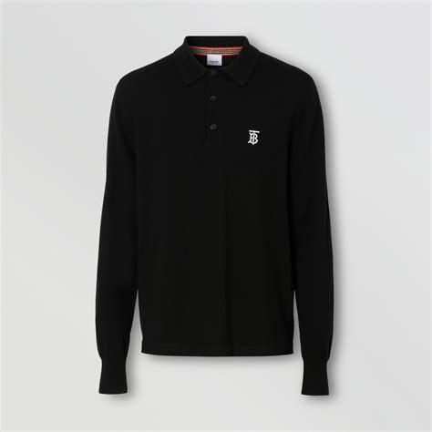 polo maniche lunghe burberry|Burberry Designer Polo Shirts for Men: Short & Long Sleeves.